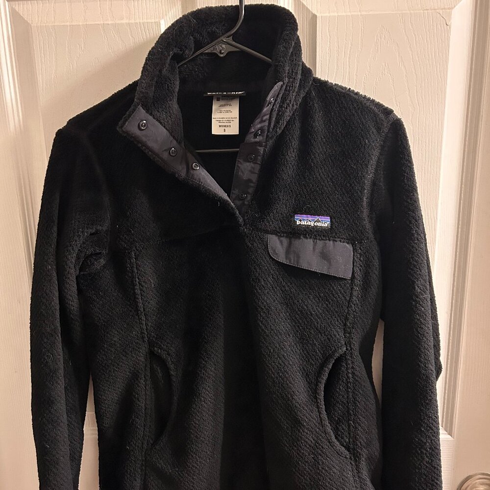 Patagonia Re-Tool Snap-T Fuzzy Fleece Thermal Pullover Size Small